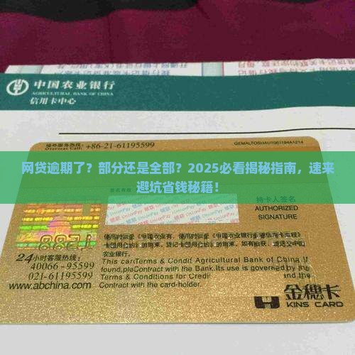 网贷部分逾期还是全部逾期