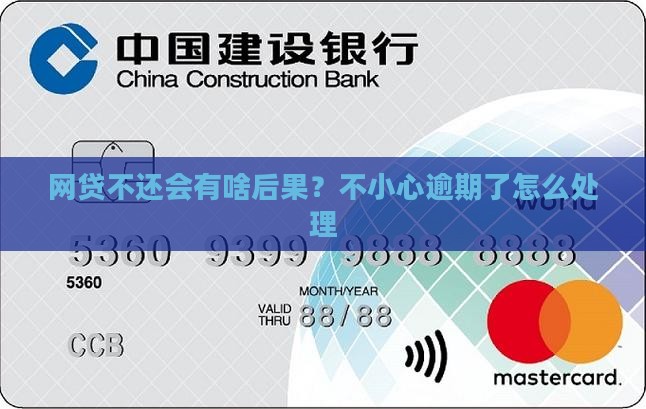 网贷不还有啥后果吗怎么办