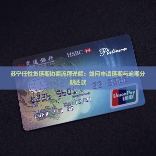 苏宁任性贷延期协商流程详解