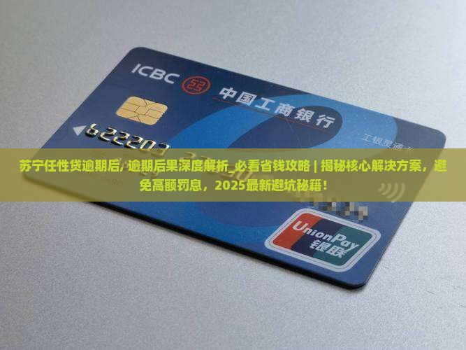 苏宁任性贷逾期后