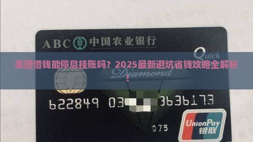 美团借钱可以挂账停息吗