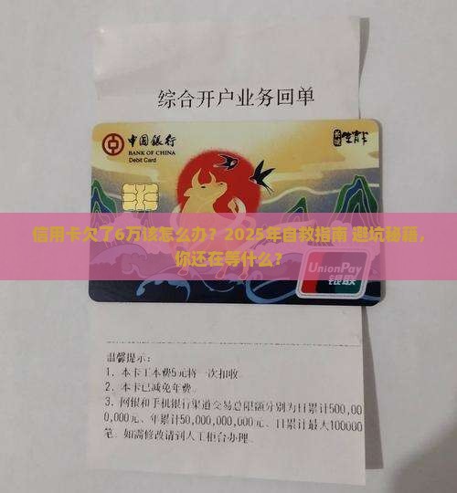 信用卡欠了6万该怎么办