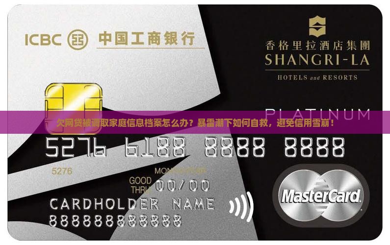 欠网贷被调取家庭信息档案怎么处理