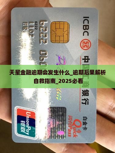 天星金融逾期会发生什么