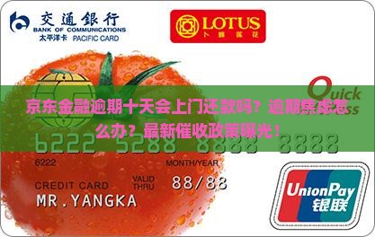 京东金融逾期十天会上门还款吗