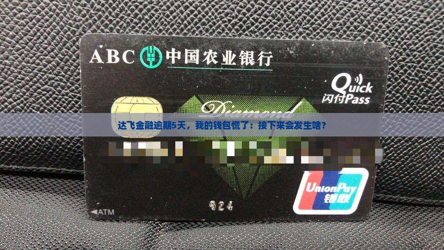 达飞金融逾期5天，我的钱包慌了：接下来会发生啥？