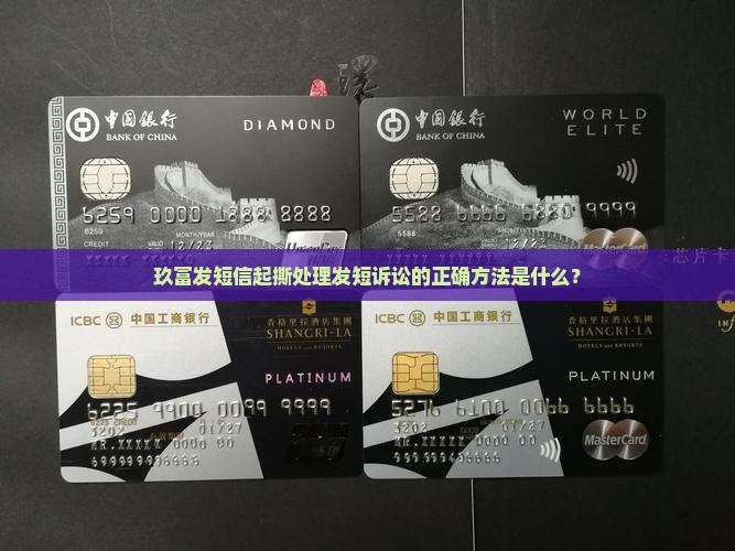 玖富发短信起撕处理发短诉讼的正确方法是什么？