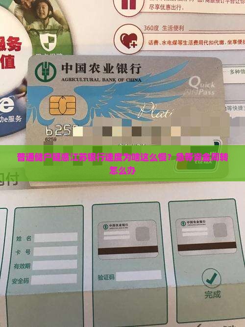 普通储户疑惑江苏银行速度为啥这么慢？急等资金周转怎么办