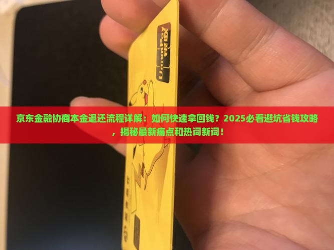京东金融协商本金退还流程详解
