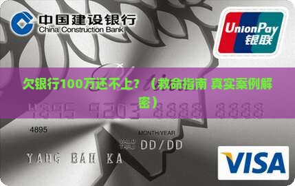 欠银行100万无法还清怎么办