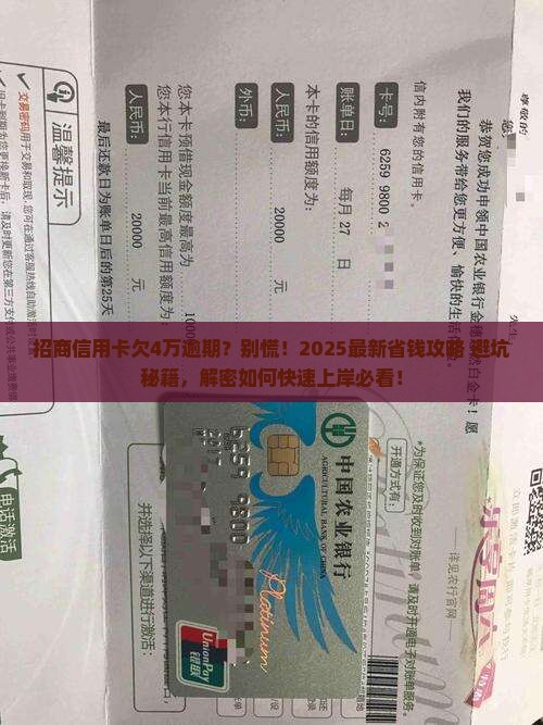 招商信用卡欠4万多逾期应该怎么处理