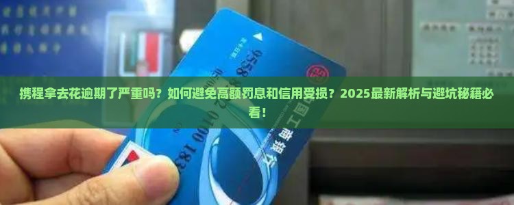 携程拿去花逾期了严重吗