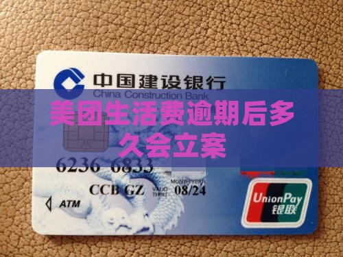 美团生活费逾期后多久会立案
