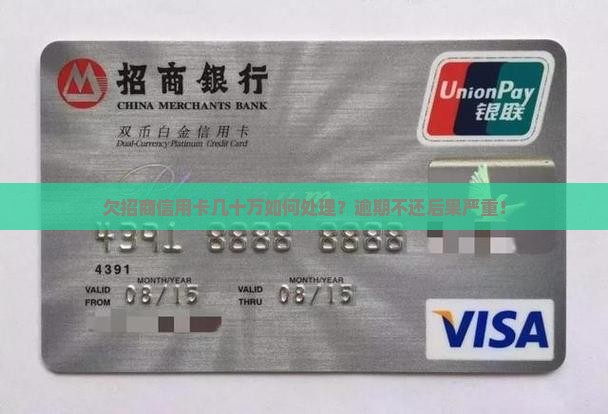 欠招商信用卡几十万如何处理