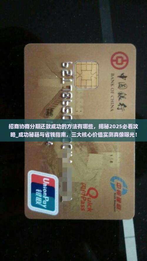 招商协商分期还款成功的方法有哪些