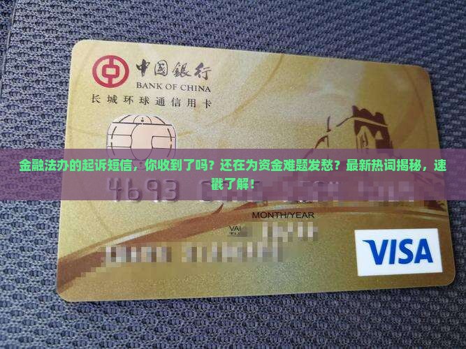 金融法办的起诉短信