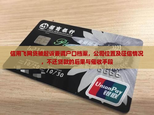 信用飞网贷被起诉