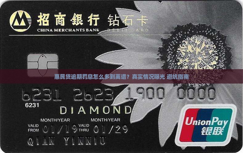 惠民贷逾期罚息怎么那么多