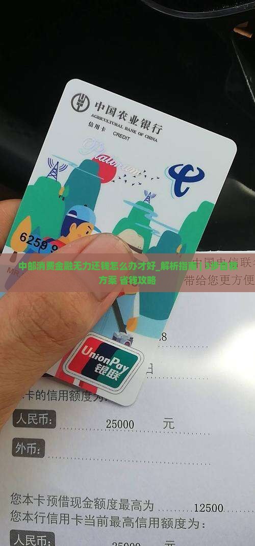中邮消费金融无力还钱怎么办才好