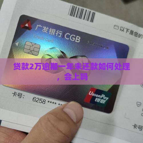 贷款2万逾期一年未还款如何处理