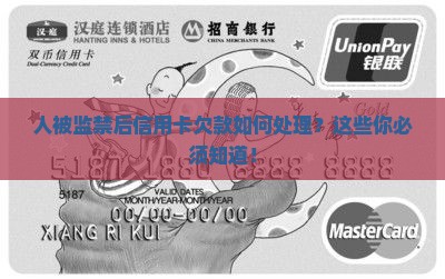 人被监禁后信用卡欠款如何处理