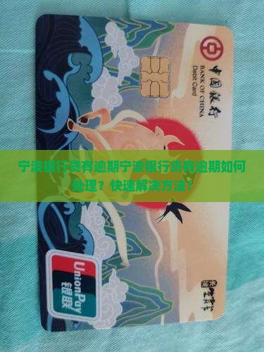 宁波银行贷有逾期