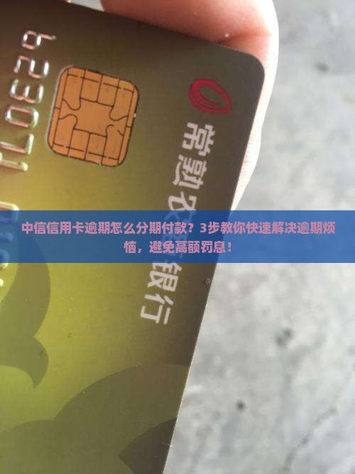 中信信用卡逾期怎么办理分期付款