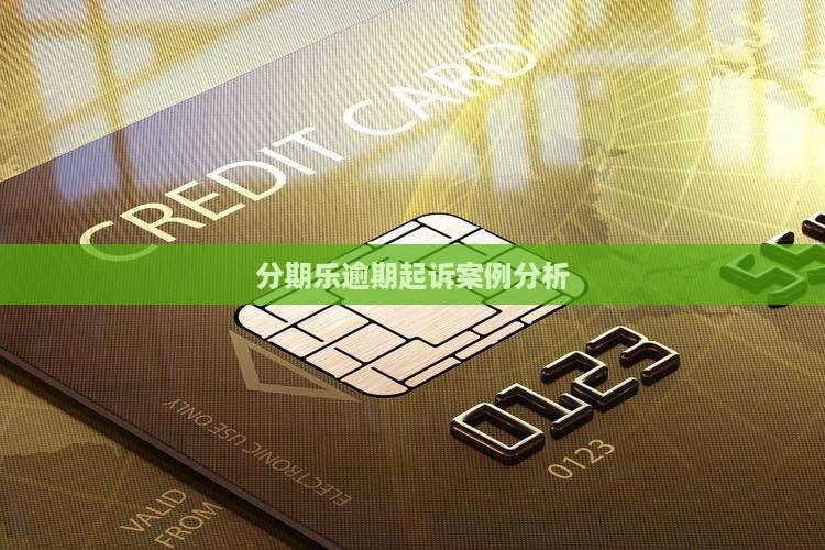 分期乐逾期起诉实例