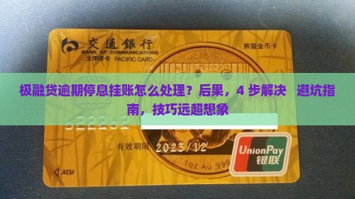 极融贷逾期停息挂账怎么处理