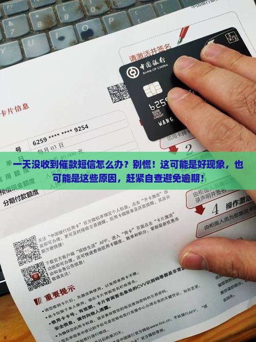 一天没收到催款短信怎么办