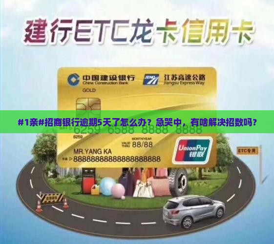 招商银行逾期五天怎么处理