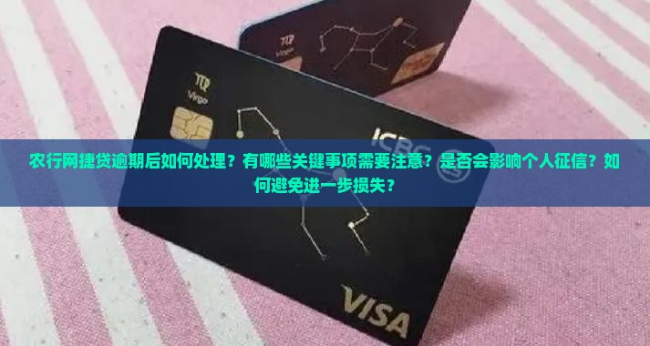 农行的网捷贷逾期怎么办应该注意哪些事项