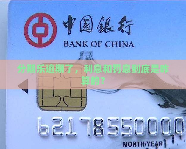 分期乐逾期利息罚息怎么计算