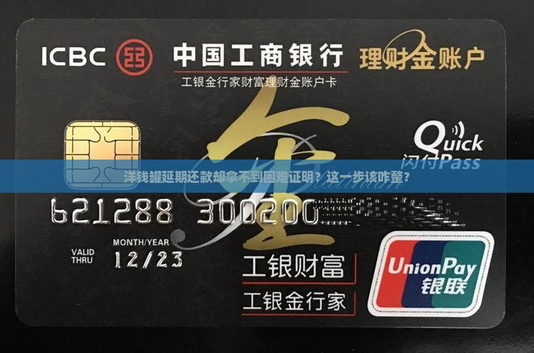 洋钱罐延期还款开不来困难证明怎么办处理