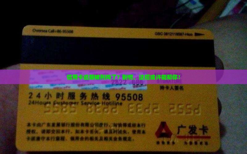被判刑信用卡逾期怎么办法