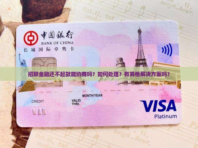 招联金融还不起款能协商吗如何处理