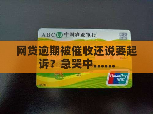 网贷逾期了催收发短信起诉及相关问题