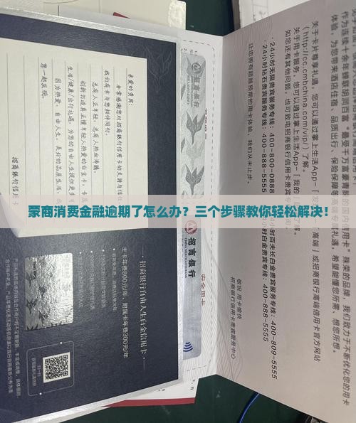 蒙商消费金融逾期了