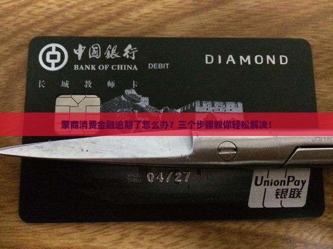 蒙商消费金融逾期了