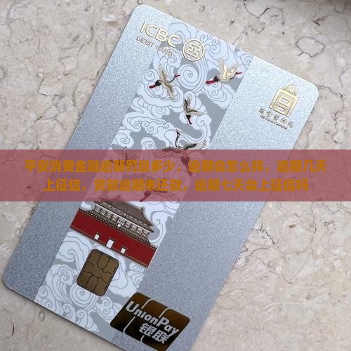 平安消费金融逾期罚息多少