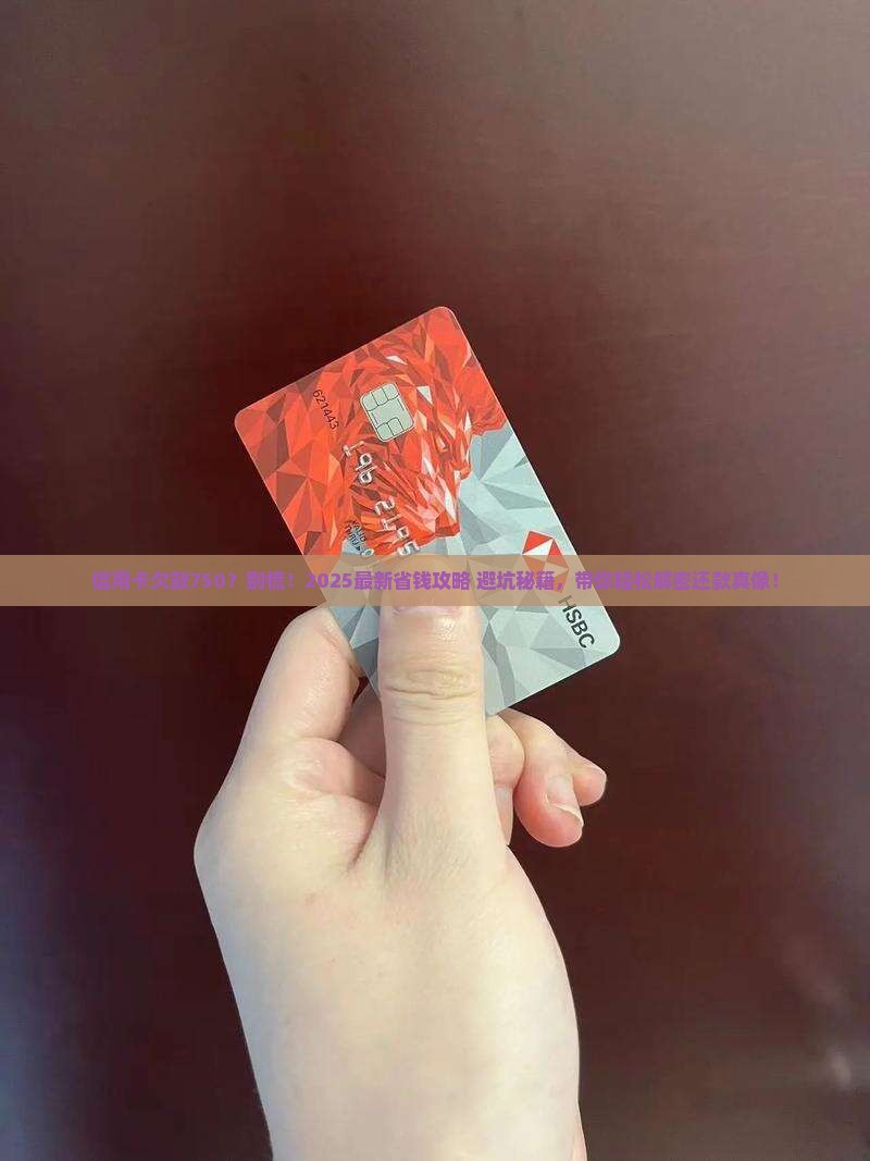 信用卡欠款750应该如何处理