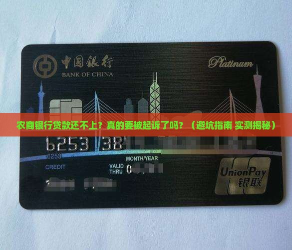 农商银行贷款还不上多久起诉