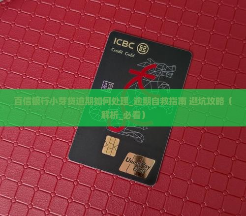 百信银行小芽贷逾期如何处理
