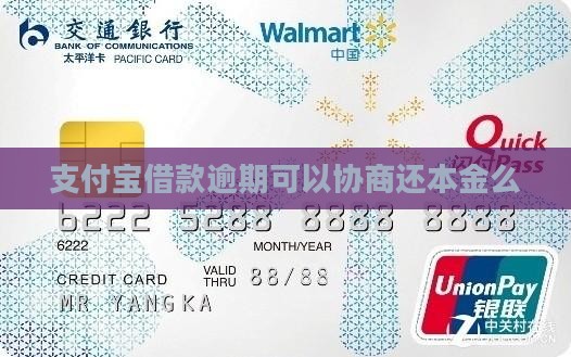 支付宝借款逾期可以协商还本金么