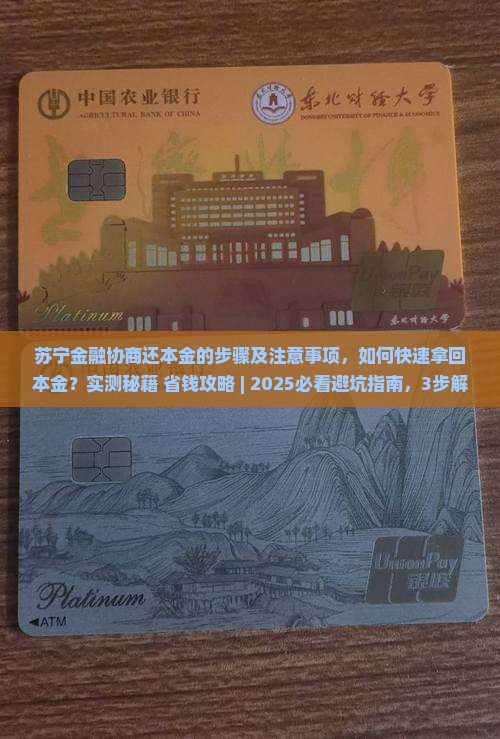 苏宁金融协商还本金的步骤及注意事项