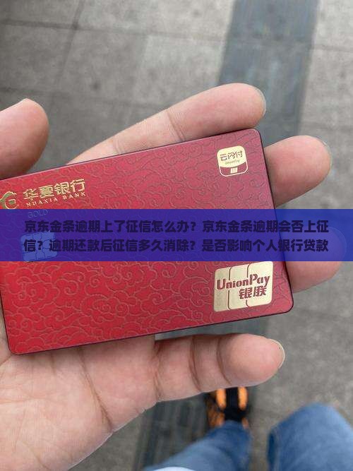 京东金条逾期上了征信怎么办