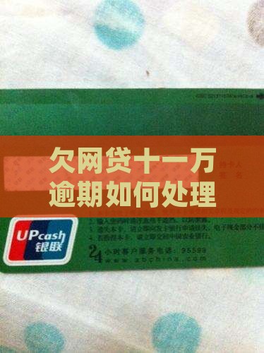 欠网贷十一万逾期如何处理