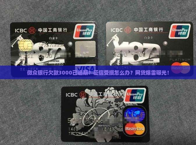 微众银行欠款3000已逾期