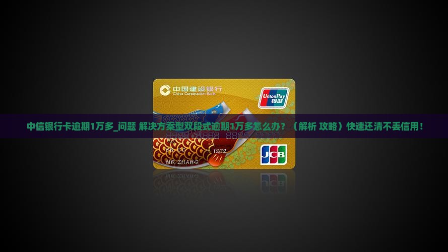 中信银行卡逾期1万多