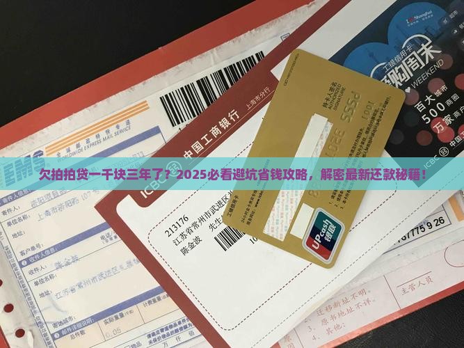欠拍拍贷一千三年怎么办